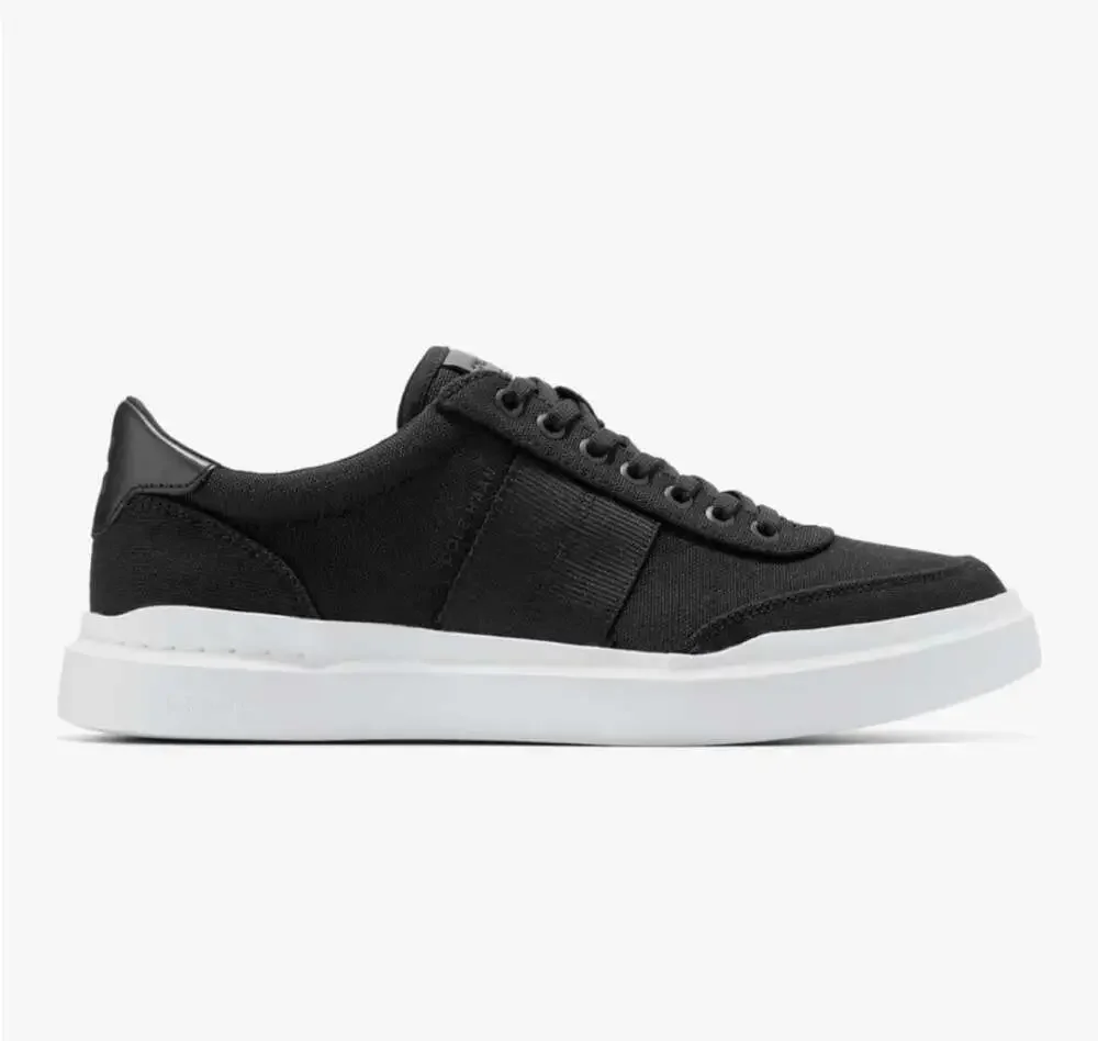 Cole Haan Men’s Grandpro Rally Court 2, Sz. 7W, Black & White